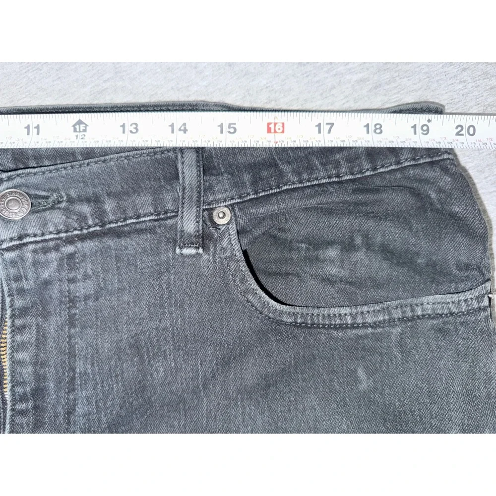 Levi 541 Mens Athletic Taper Jeans Black Wash Size 38x34 Very Soft Buttery Feel